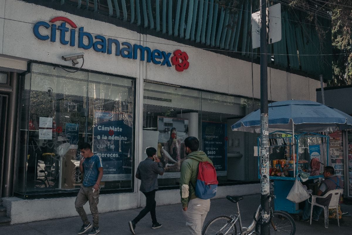 A Citibanamex bank branch in Mexico City.