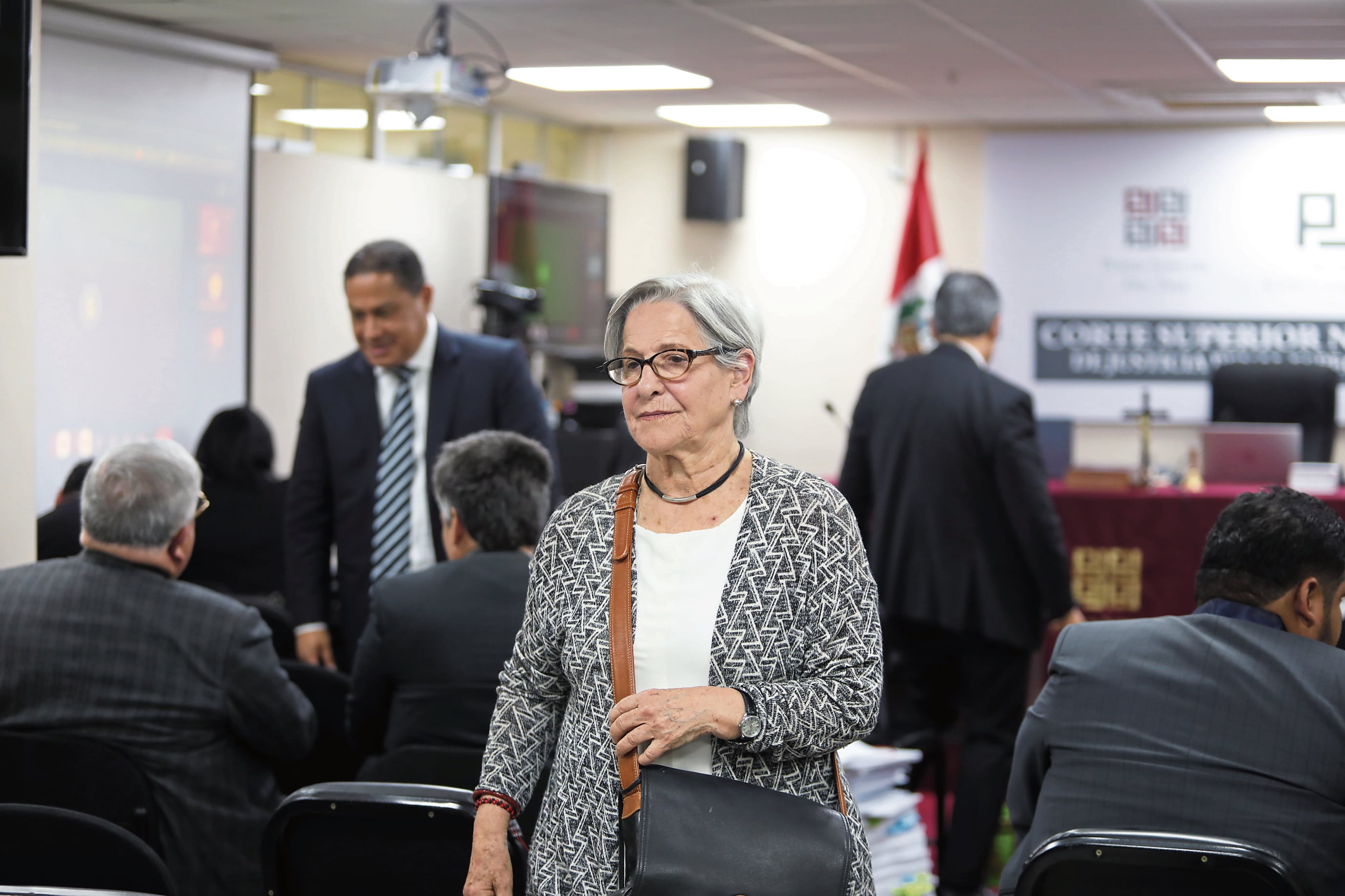 La exalcaldesa de Lima, Susana Villarán, afronta un pedido de 29 años de cárcel por el caso Odebrecht. Fotos: Antonio Melgarejo/ @photo.gec