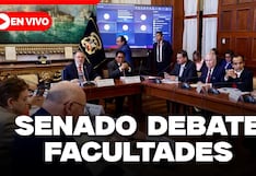 Comisión de Constitución del Senado aprueba 27 puntos al pedido de facultades