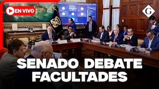 Comisión de Constitución del Senado aprueba 27 puntos al pedido de facultades