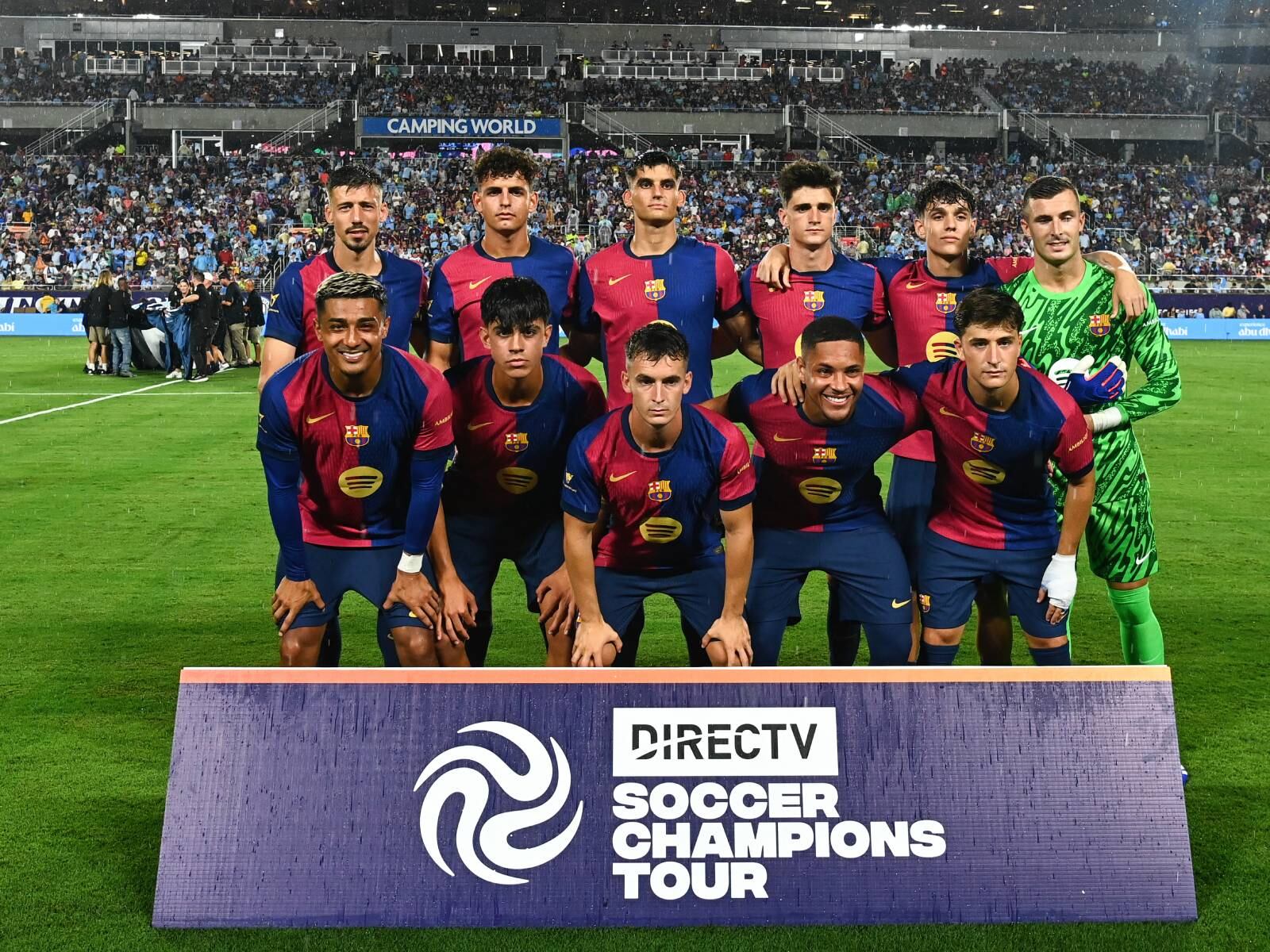 Consulta los canales de TV y los horarios para mirar el partido FC Barcelona y el AS Mónaco este lunes 12 de agosto por el Trofeo Joan Gamper. (Foto: CHANDAN KHANNA / AFP)