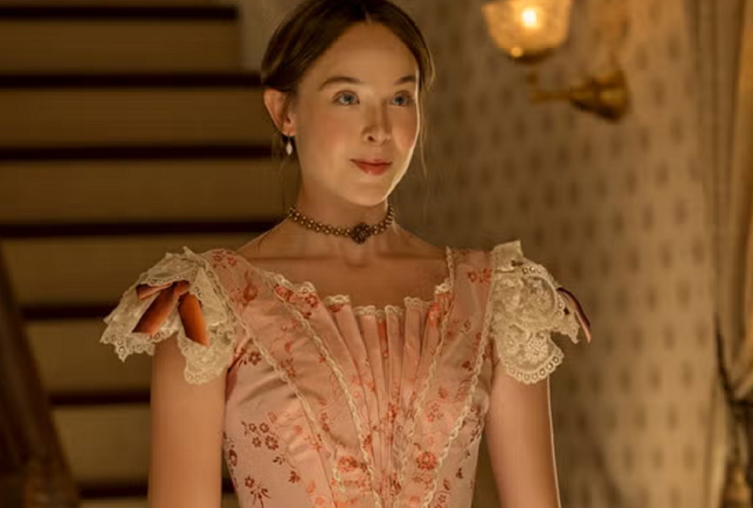 Ella Beatty, quien anteriormente trabajó en “Feud: Capote vs. The Swans” y “If I Had Legs I’d Kick You”, interpreta a la protagonista de “Monster: The Lizzie Borden Story”, serie antológica de Ryan Murphy e Ian Brennan (Foto: Netflix)