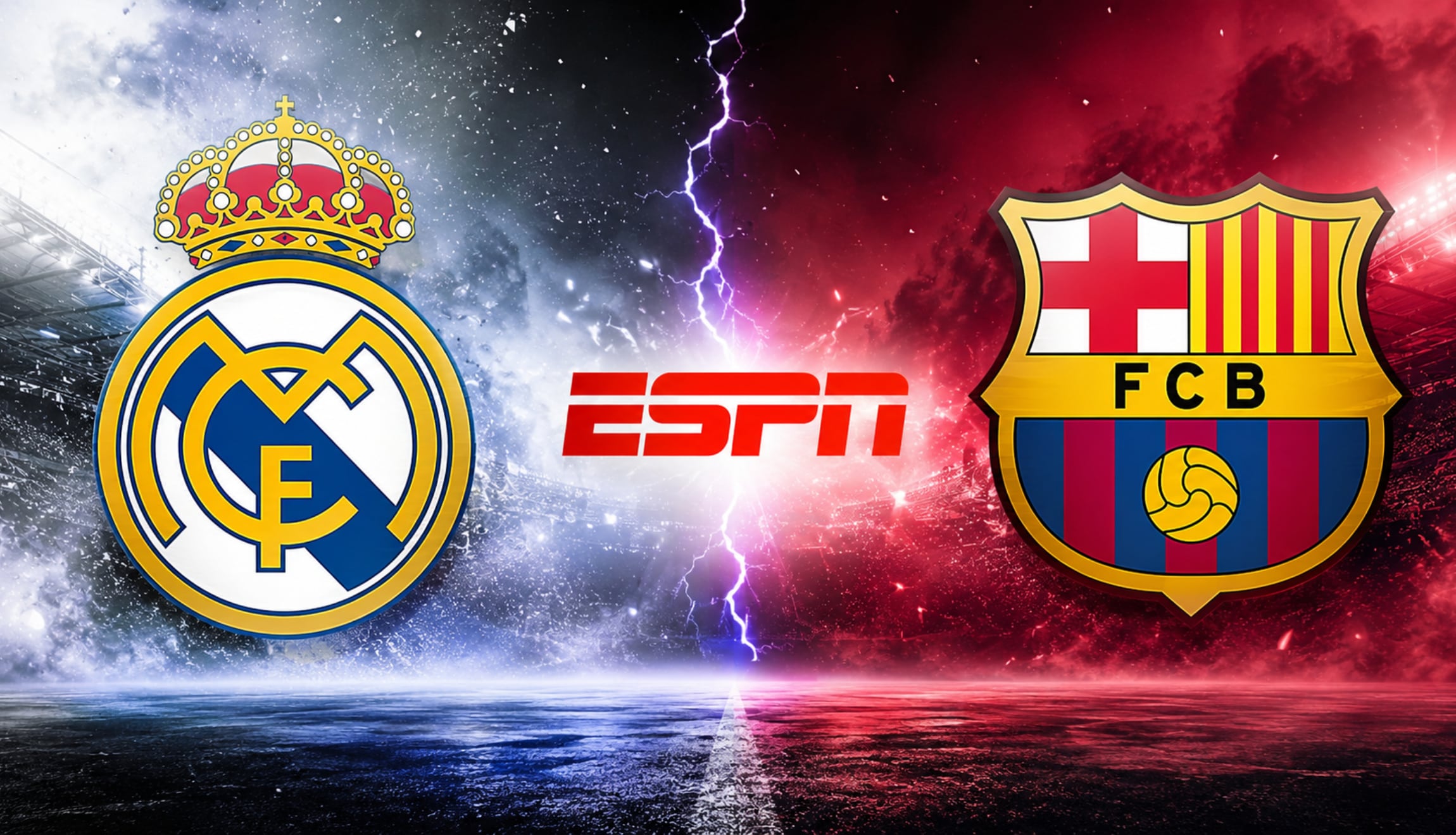 Transmisión de ESPN para ver el partido de Real Madrid vs. FC Barcelona, este domingo 10 de mayo de 2026, por la Jornada 35 de LaLiga de España. (Foto: Imagen creada por Depor utilizando la IA de Chat GPT)