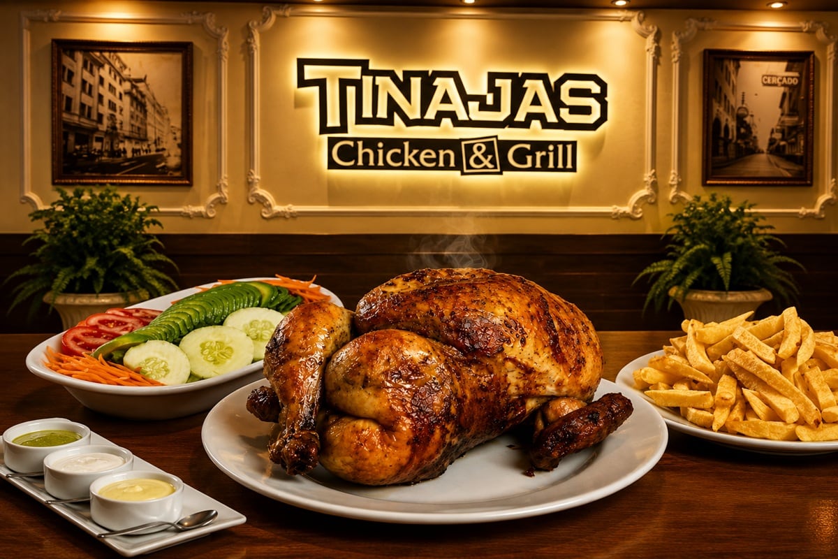 El nuevo restaurante de Tinajas en Lima tendrá un formato de mayor tamaño, con entre 450 m² y 700 m² distribuidos en dos o tres niveles. (Foto: Cortesía Tinajas Chicken & Grill).