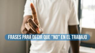 20 frases para decir que “No” en el trabajo de manera educada y profesional