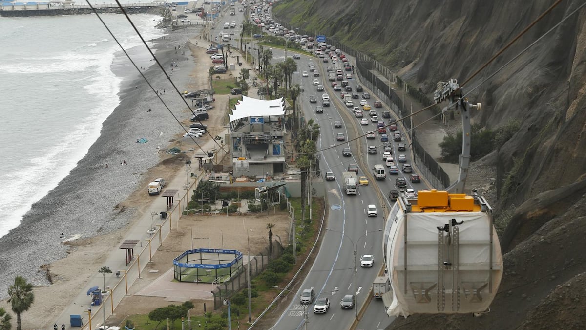 Teleférico de Miraflores iniciaría operaciones a fines de agosto