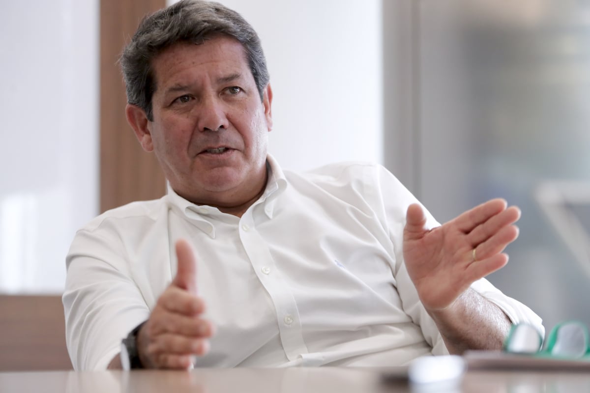 Diego Cavero, gerente general de BCP, pasa revista a los indicadores económicos del país y los dos factores que inquietan . (Foto: Alessandro Currarino)