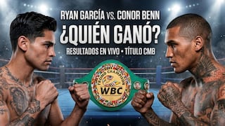 ¿Quién ganó la pelea de Ryan García vs. Conor Benn por el título CMB en Estados Unidos? Resultados de la cartelera