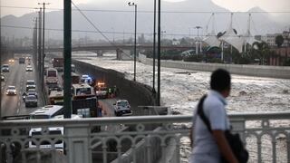 Río Rímac: Lima Expresa sella nuevas filtraciones en muro de Vía Evitamiento