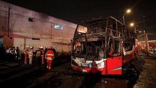 Congreso citará a la SBS e Indecopi por incendio de bus en terminal informal de Fiori