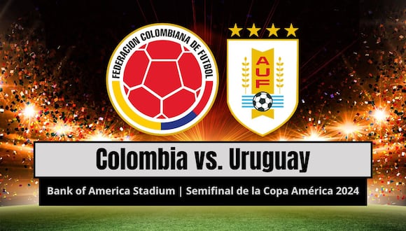 Revisa el resumen del partido entre Colombia y Uruguay por la semifinal de la Copa América 2024. (Foto: Composición Mix)