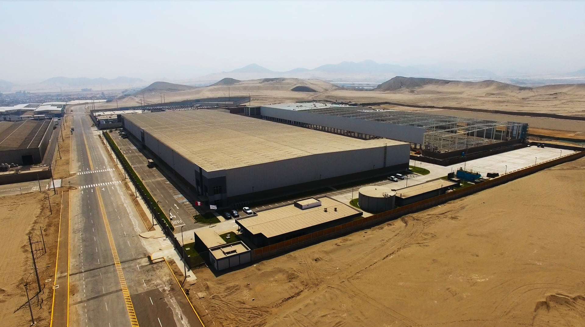 Actualmente son 13 empresas las que han adquirido espacios en el parque industrial Almonte, ubicado en Lurín. Foto: Almonte