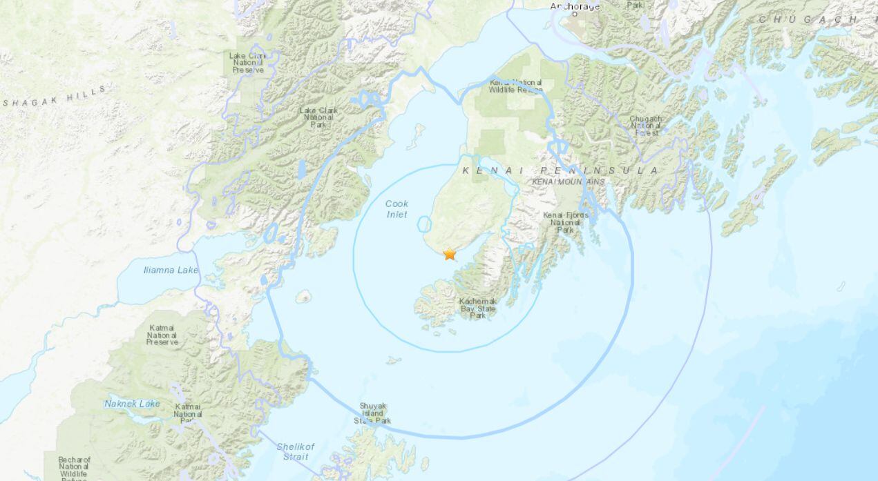 Los ciudadanos de Homer se pusieron en alerta tras el temblor de 4.6 que se sintió el último 1 de septiembre de 2024. (Foto: earthquake.usgs.gov)