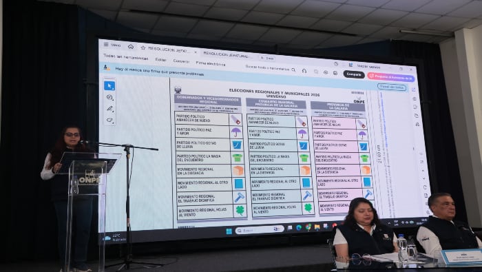 ONPE aclaró también que, a diferencia de elecciones pasadas, no se incluirán las fotografías de los candidatos que encabecen listas a gobiernos regionales. Foto: ONPE.