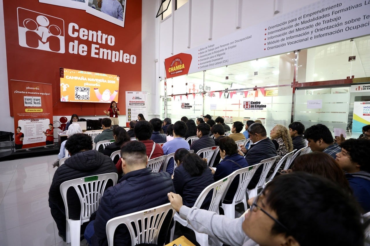 Se llevarán adelante maratones en sedes de Lima Metropolitana y San Juan de Lurigancho, así como una convocatoria masiva en Huacho, con la participación de 40 empresas. Foto: MTPE