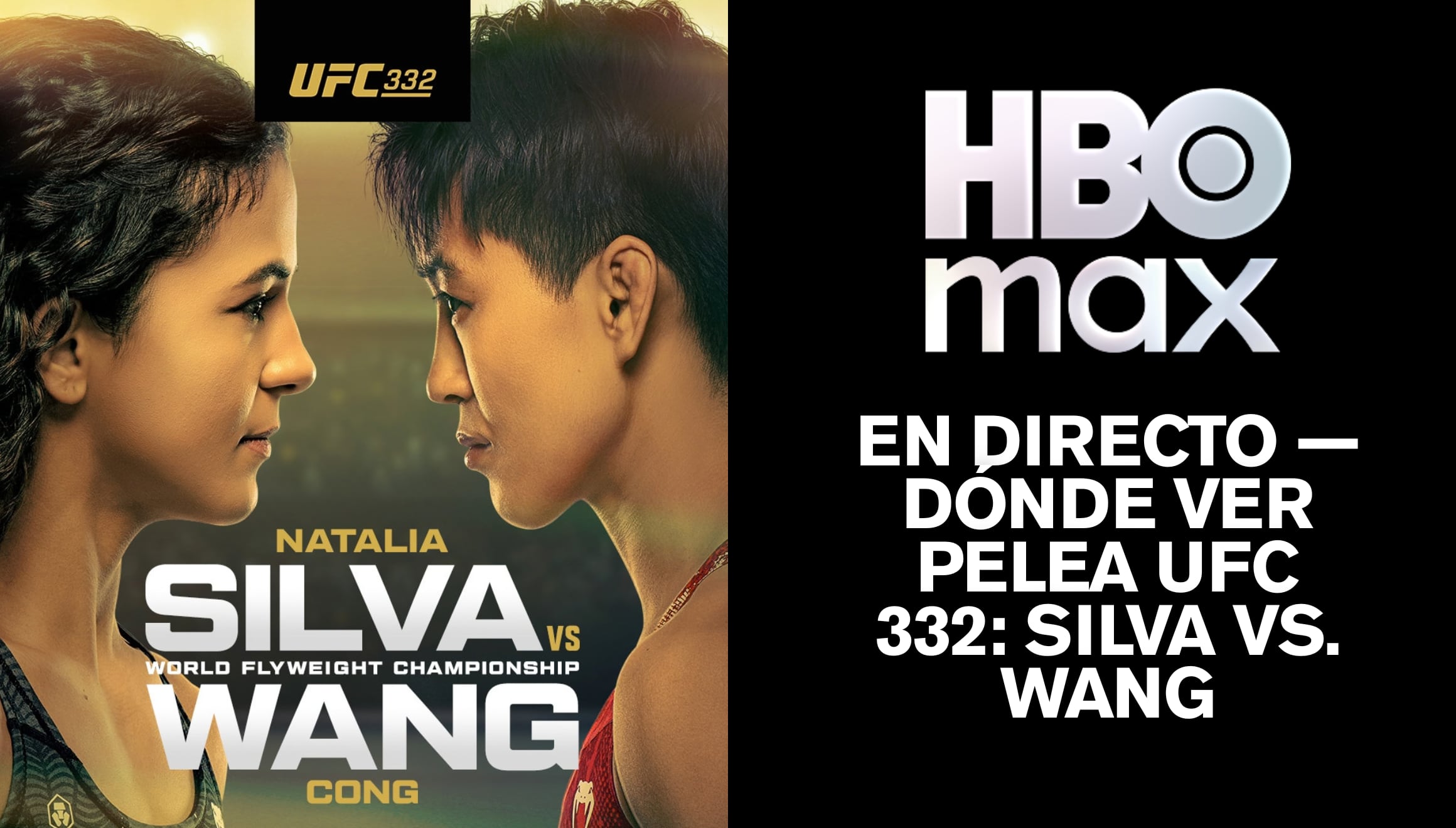 HBO Max EN DIRECTO - dónde ver pelea UFC 332: Silva vs. Wang por Eurosport TV y MMA Streaming en España