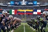 Los cinco latinos que estarán en el campo del Super Bowl LX en California