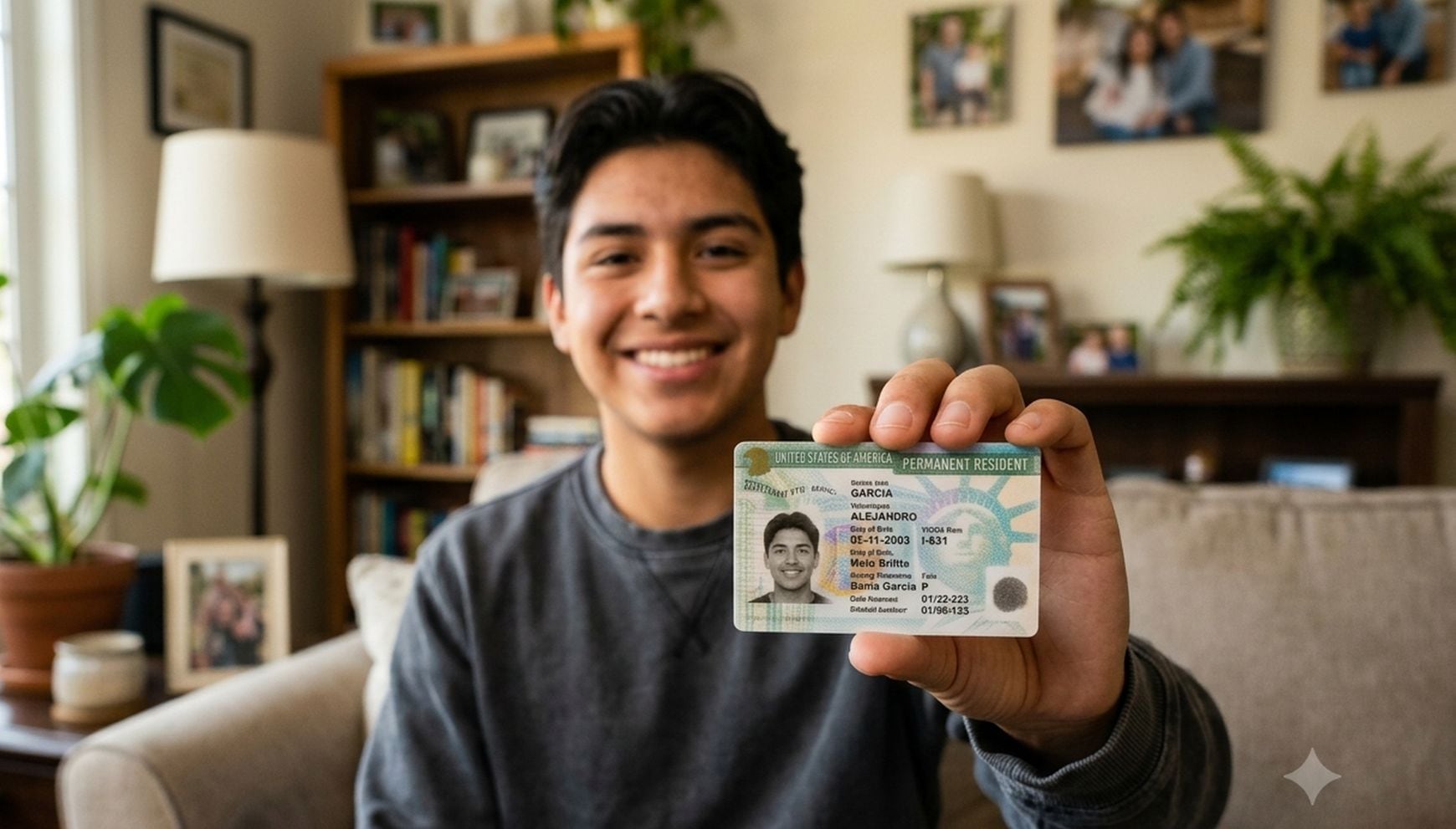 Guía básica para quienes son cónyuges, hijos o padres de ciudadanos estadounidenses y quieren obtener la green card (Foto: Imagen creada por Gestión MIX usando Gemini)