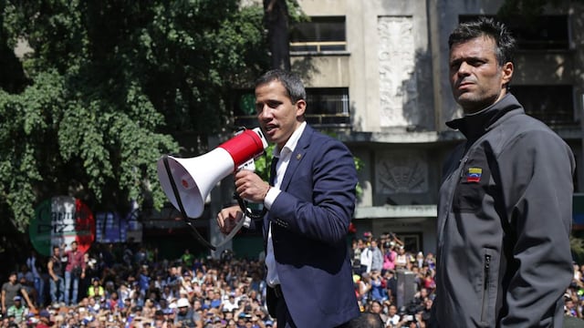 Guaidó y Leopoldo López denuncian que Venezuela se enfrenta el domingo a “un fraude electoral” 