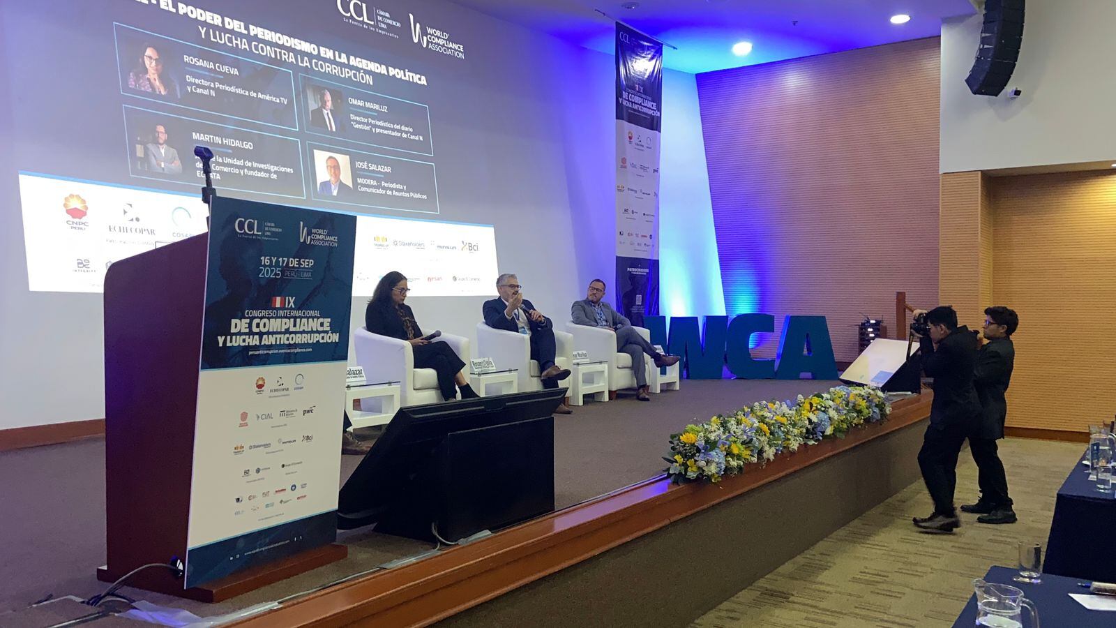 IX Congreso Internacional de Compliance y Lucha Anticorrupción, desarrollado en las instalaciones de la Cámara de Comercio de Lima (CCL). Foto: Gestión.