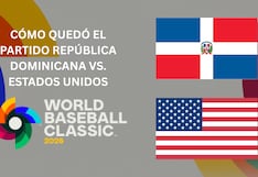 ¿Cómo quedó el partido República Dominicana vs. Estados Unidos EN VIVO hoy por Clásico Mundial de Béisbol 2026? Marcador final en directo