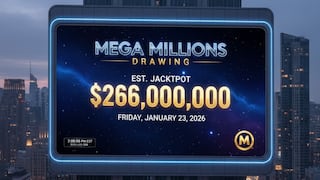 ¿Quién ganó el Mega Millions el 23 de enero de 2026 en EE.UU.? Resultados y números ganadores