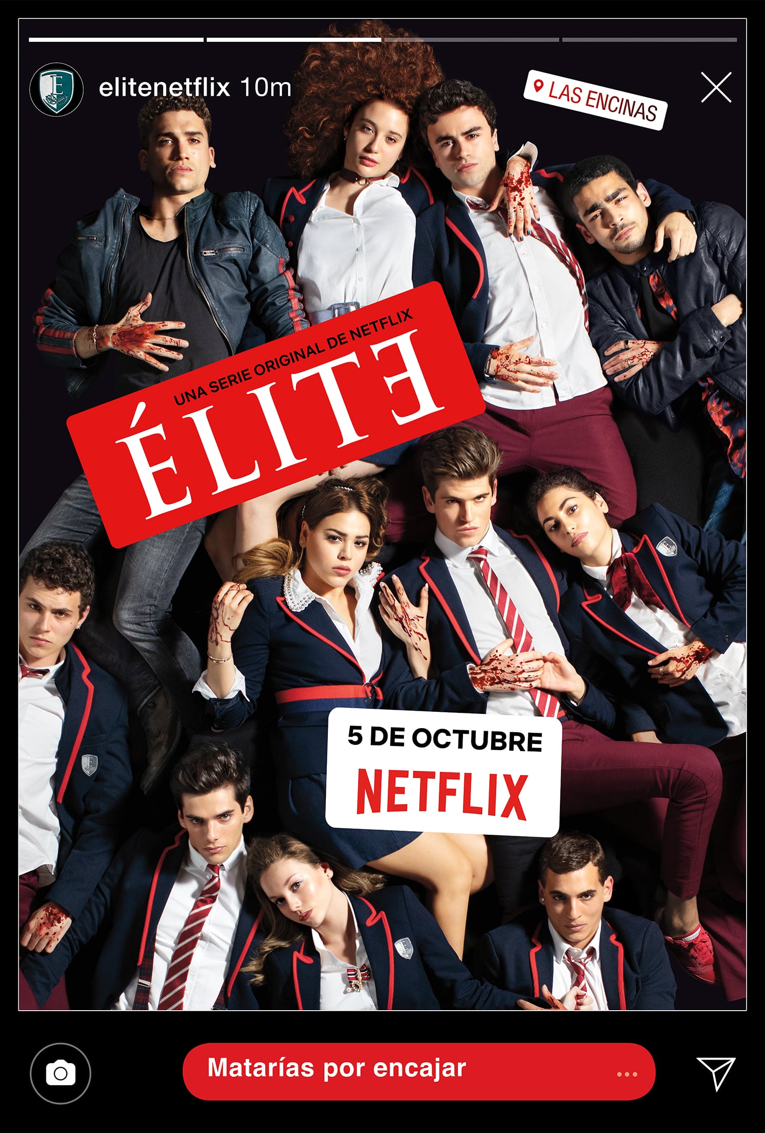 La serie española "Élite" tiene un total de 8 temporadas (Foto: Netflix)