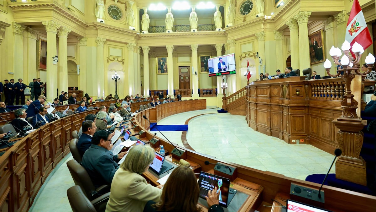 Facultades legislativas: Pleno del Senado debatirá pedido este miércoles 21 de octubre