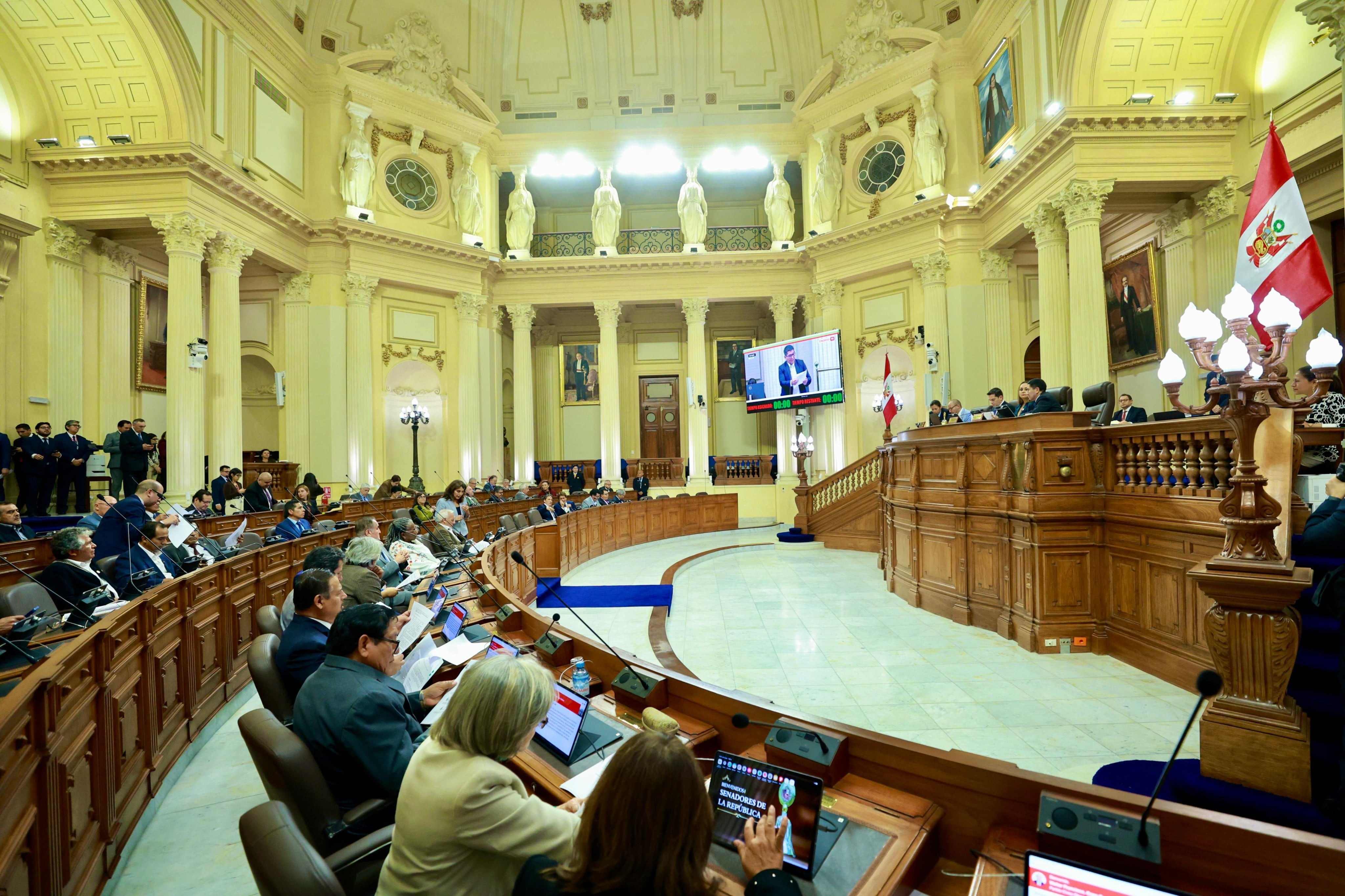 Las iniciativas aprobadas por el Pleno abren nuevos espacios de trabajo dentro del Senado para abordar asuntos que permanecen en la agenda pública. Foto: Congreso.