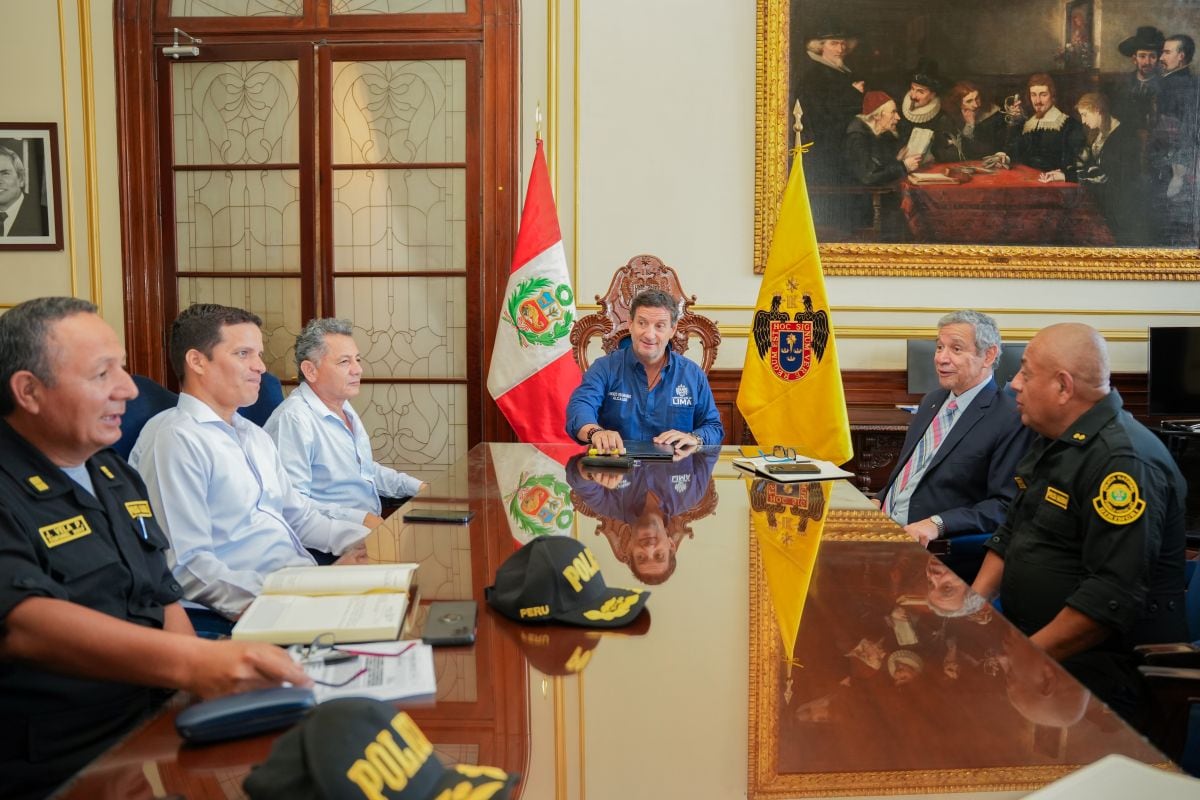 Municipalidad de Lima anunció un corredor seguro con cámaras, drones e iluminación para enfrentar la extorsión en tramos críticos de San Martín de Porres y Los Olivos. Foto: MML.