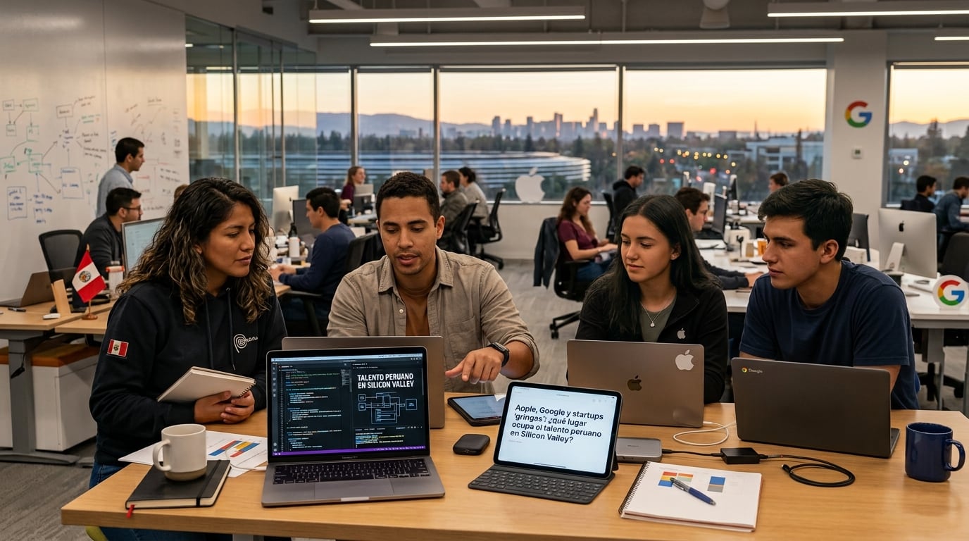 Apple, Google y startups 'gringas': ¿qué lugar ocupa el talento peruano en Silicon Valley?
