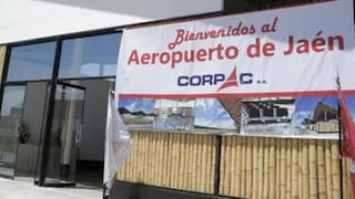 Corpac anuncia que se reanudarán vuelos en el Aeropuerto de Jaén