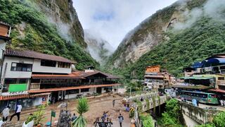 Empresas piden al MEF financiar proyecto para proteger el turismo en Machu Picchu de huaicos