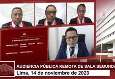 Tribunal Constitucional: Se dejó al voto 100 causas en audiencia virtual