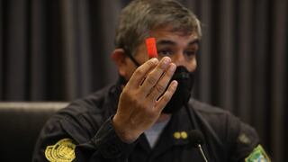 Policía asegura que no tiene acceso a cartuchos con proyectiles metálicos sino los ciudadanos