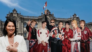Keiko Fujimori invitará a BTS a Palacio de Gobierno durante su visita al Perú
