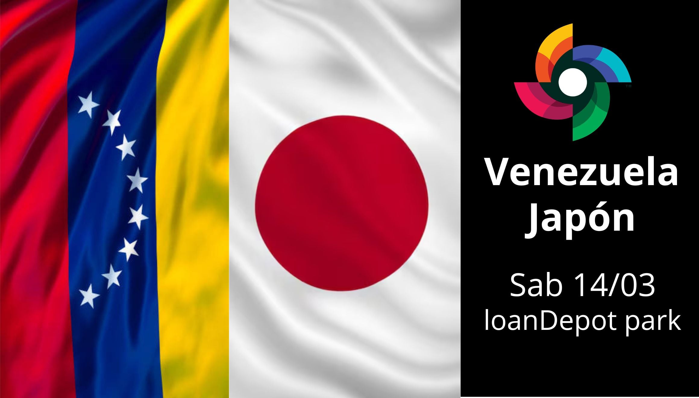 Conoce los horarios por país y qué canales de TV pasan el partido entre Venezuela vs. Japón EN VIVO EN DIRECTO este sábado 14 de marzo por 4tos de final del CMB 2026. (Foto: Composición Gestión Mix)