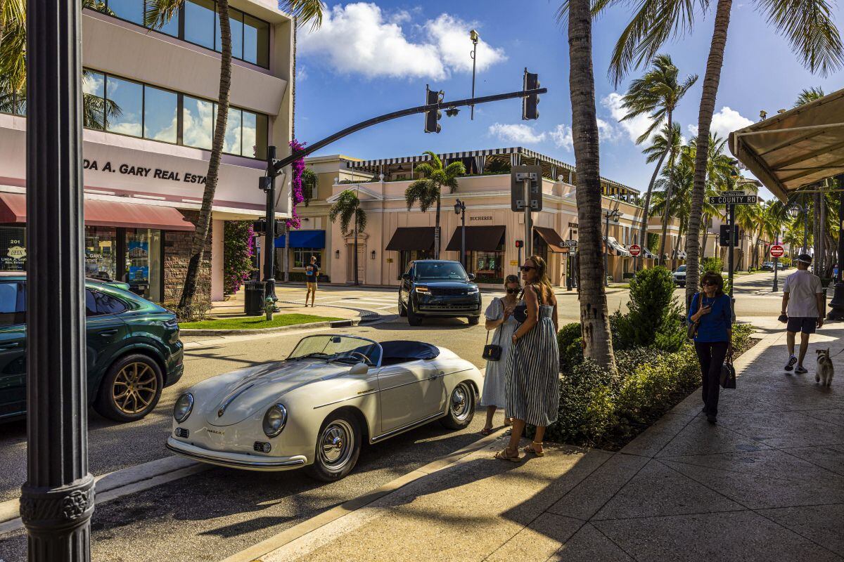 Palm Beach es una opción popular de relocalización para los neoyorquinos con grandes patrimonios.