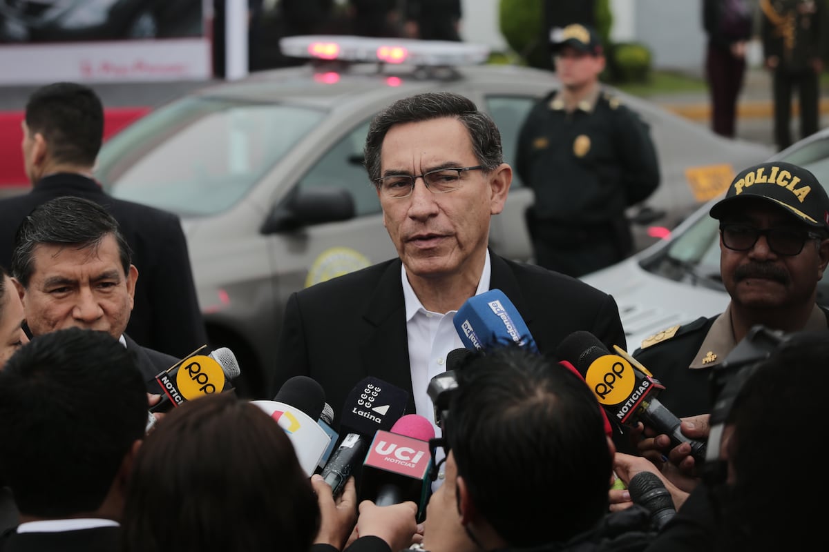 Martín Vizcarra fue trasladado de emergencia a un hospital de Ate tras presentar un cuadro de cólico renal. Durante su atención habría sufrido una complicación cardíaca y fue ingresado a UCI. (Foto: Gerardo Marín/GEC)