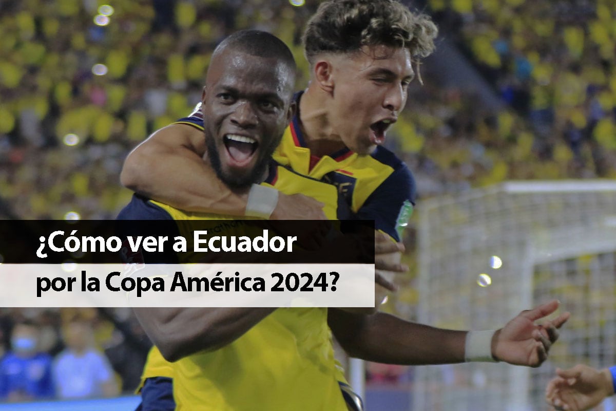 Sigue a la Selección de Ecuador en vivo y gratis vía El Canal del Fútbol (ECDF) por Copa América 2024 desde Estados Unidos. (Foto: AFP/Composición Mix)