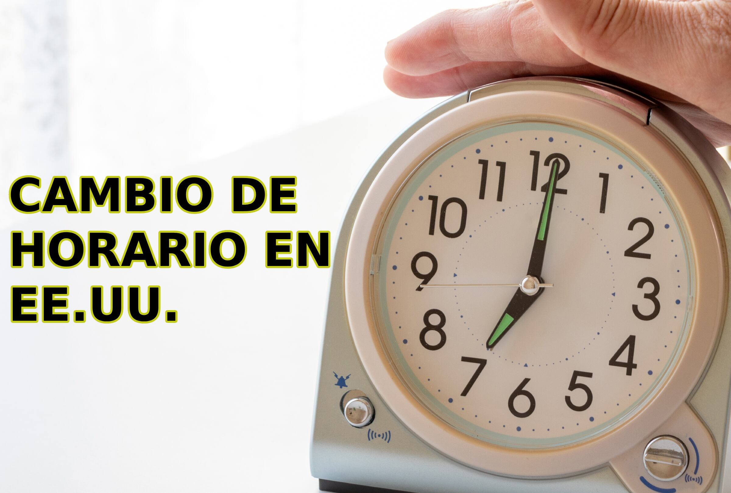 WASHINGTON (ESTADOS UNIDOS), 08/10/2026.- Cambio de horario en Estados Unidos 2026: conoce cuándo atrasar el reloj, a qué hora ocurre el ajuste y qué estados no cambian la hora. FOTO DE TORU KIMURA PARA ISTOCK Y GETTY IMAGES