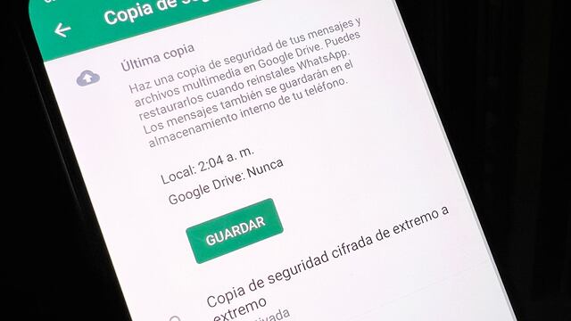 Cómo evitar que WhatsApp cree copias de seguridad automáticas en Google Drive