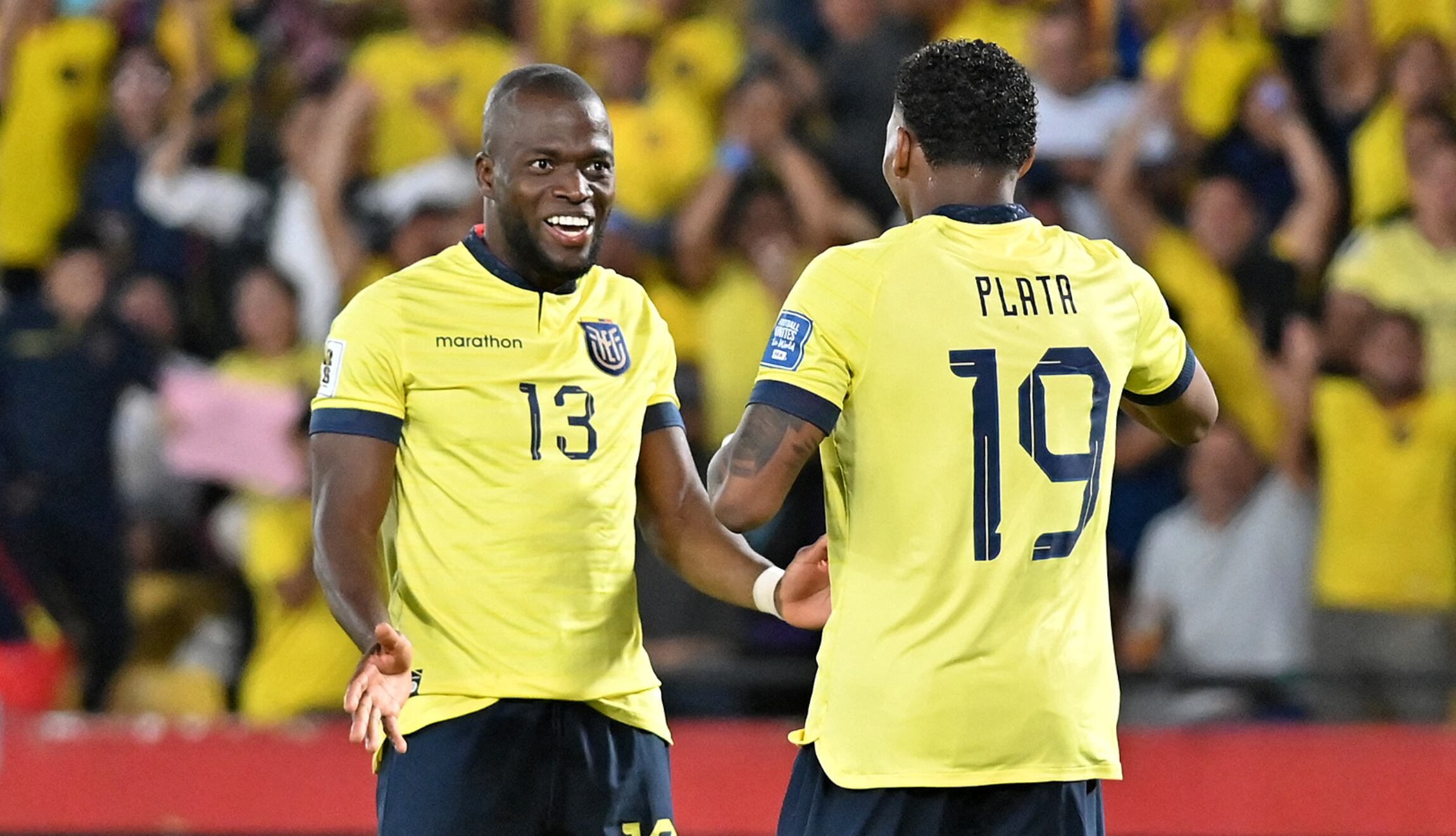 Ecuador goleó 4-0 a Bolivia en Guayaquil y suma 16 puntos tras la Jornada 11 de Eliminatorias 2026. (Foto: AFP)