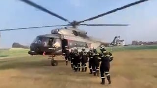 Huaral: envían helicópteros y equipo de búsqueda a centro poblado tras deslizamiento