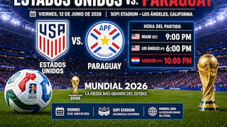 ⌚ A qué hora ver Estados Unidos (USMNT) - Paraguay EN VIVO HOY por el Mundial 2026