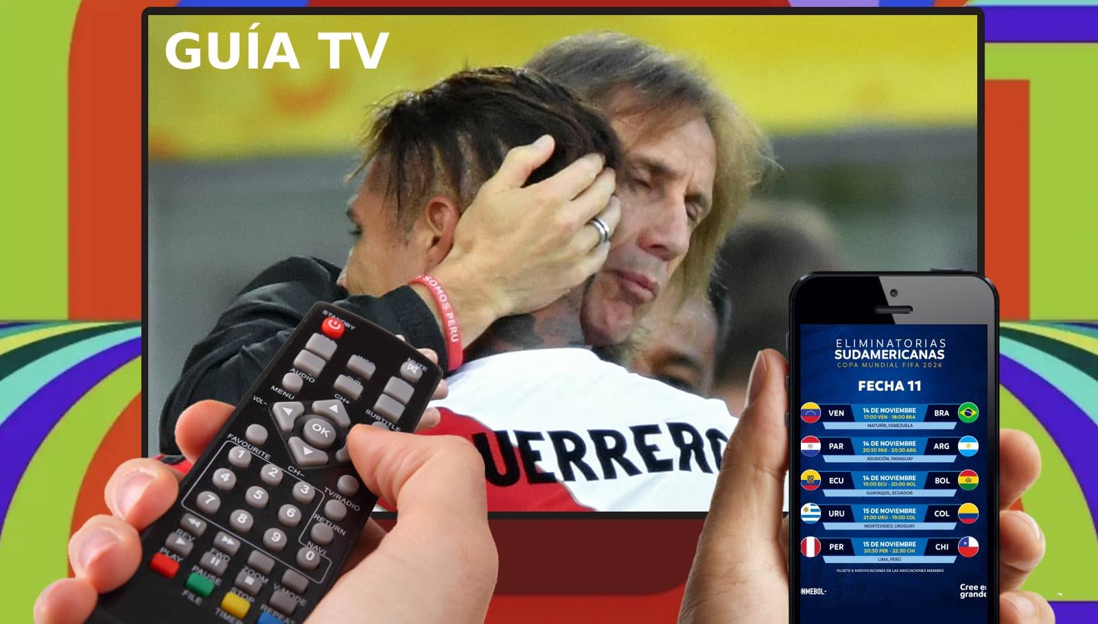 Lista de canales de televisión y plataformas streaming para ver Perú vs. Chile EN VIVO y EN DIRECTO por la jornada 11 de las Eliminatorias Sudamericanas rumbo a la Copa del Mundo 2026 desde el Estadio Nacional de Lima. (Foto: AFP)