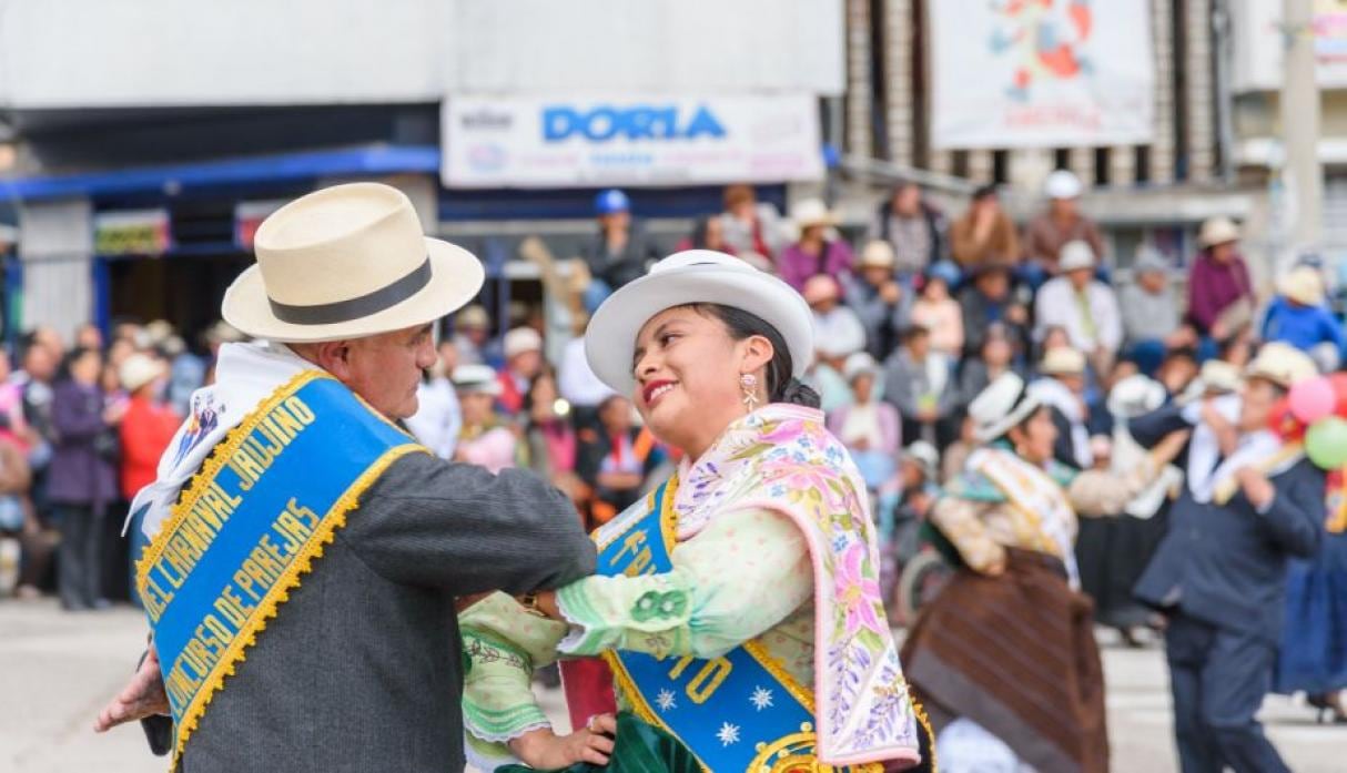 El Carnaval Jaujino de Junín fue declarado como Patrimonio Cultural de la Nación. Foto: GEC.