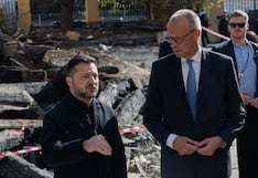 Rusia bombardea Kiev durante la visita del jefe del gobierno alemán