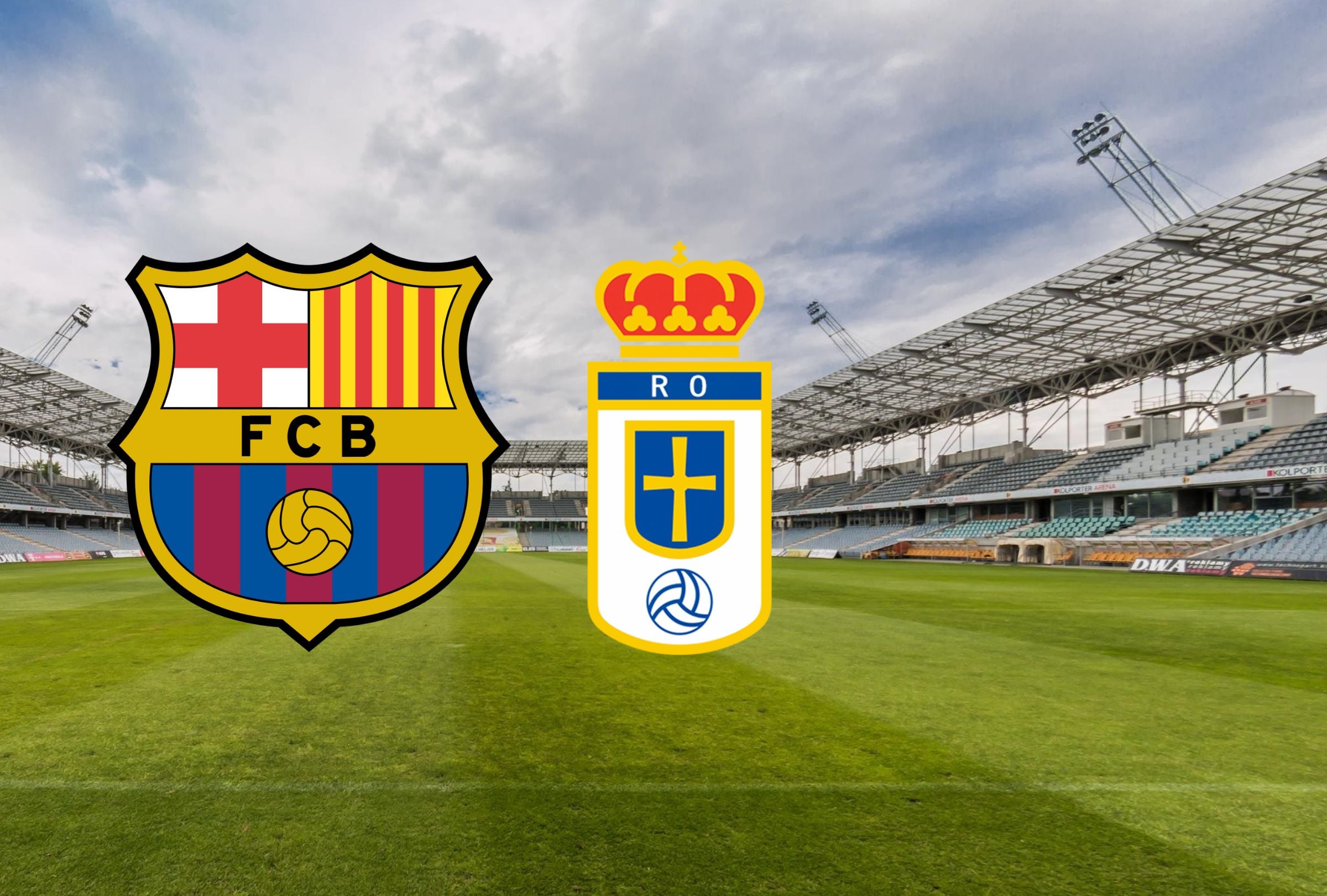 El partido FC Barcelona vs. Real Oviedo es uno de los partidos imperdibles de este fin de semana. (Foto: Composición Gestión Mix)