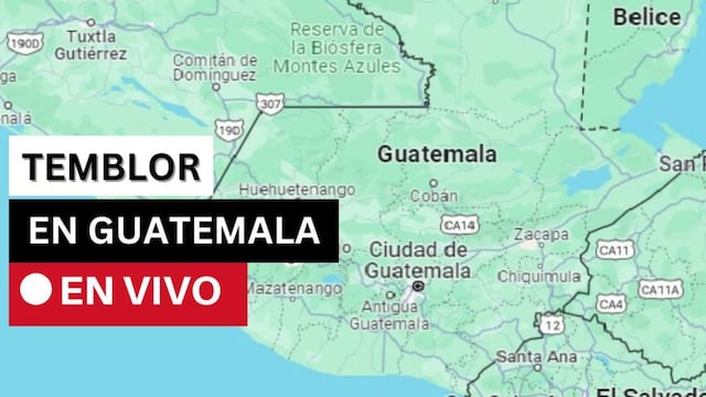 Temblor en Guatemala hoy, 28 de enero: reporte sísmico en vivo del INSIVUMEH y SSG 